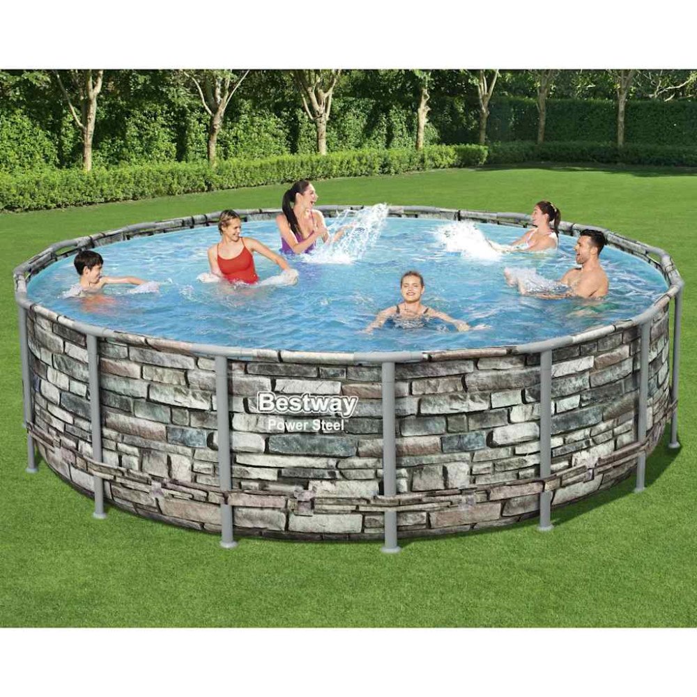 Bestway Bestway Pool med tillbehör Power steel 488x122 cm