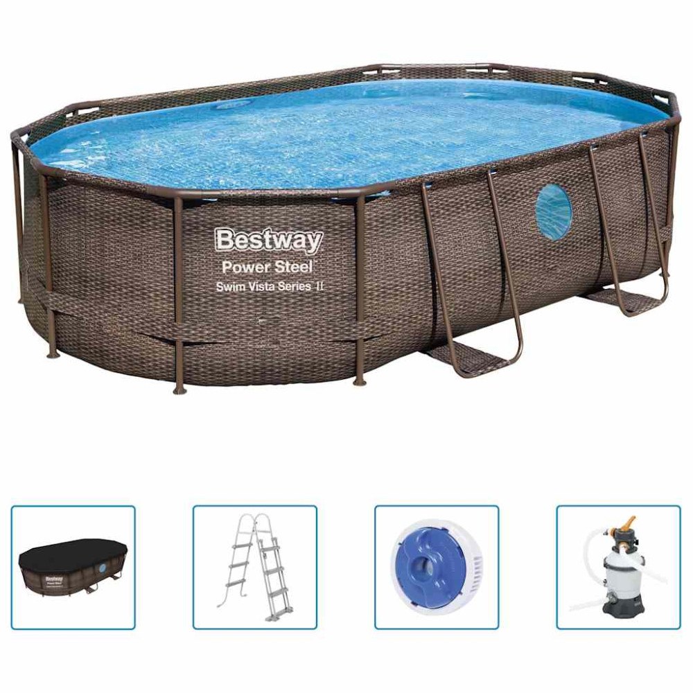Bestway Bestway Poolset Power Steel 488x305x107 cm