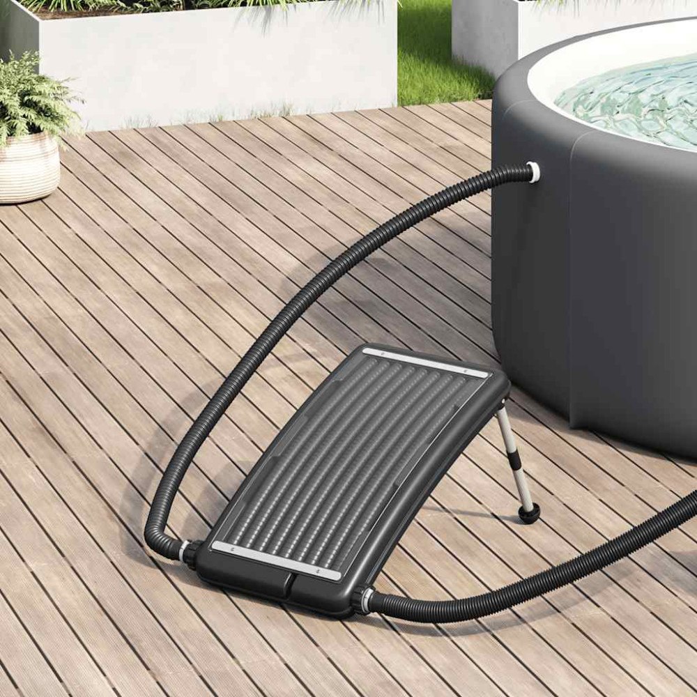 vidaXL Välvd solpanel för pool 72,5x46 cm