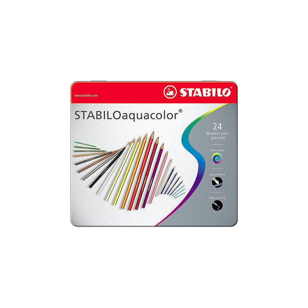 STABILO Färgpenna STABILO Akvarell 24/fp