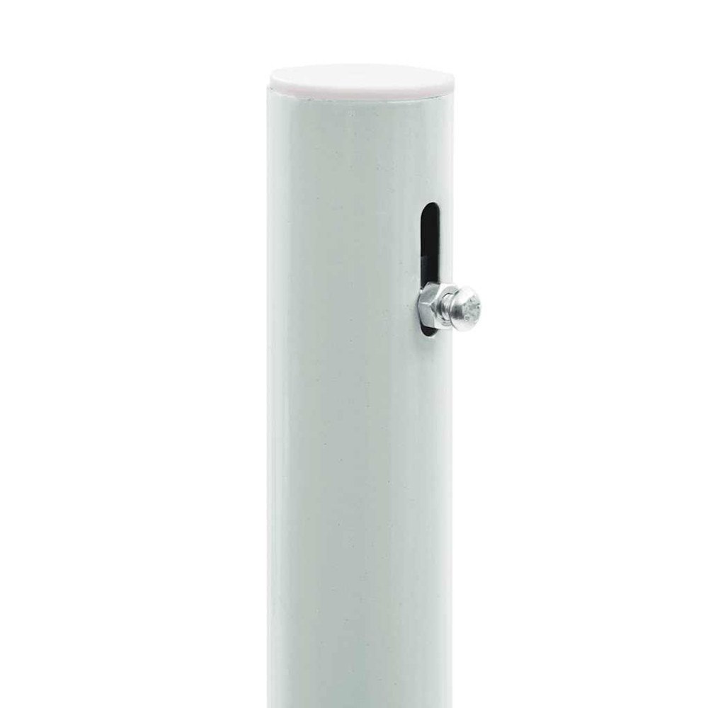 vidaXL Infällbar sidomarkis 140x300 cm brun