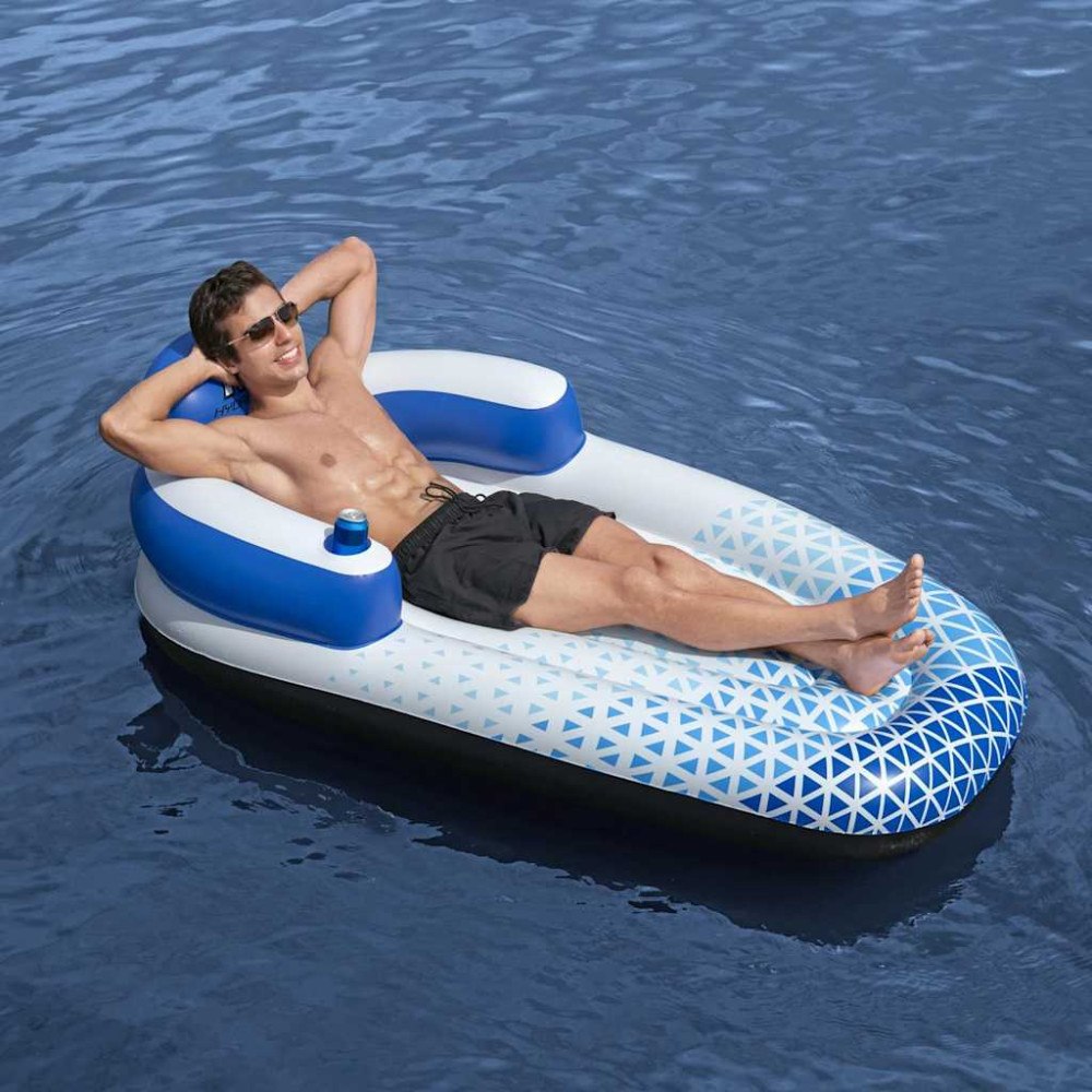 Bestway Bestway Hydro Force Badmadrass 183x97 cm blå