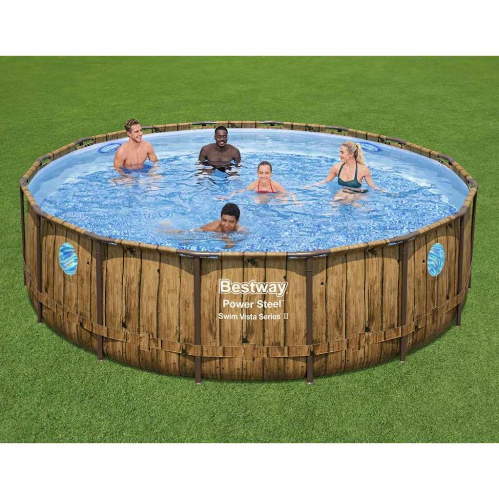 Bestway Bestway Pool med tillbehör Power steel 488x122 cm