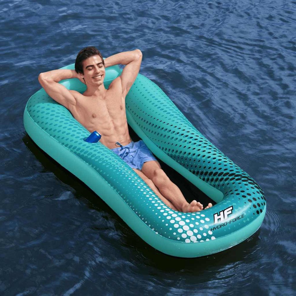 Bestway Bestway Hydro Force Sol Venture Badmadrass 188x109 cm blå