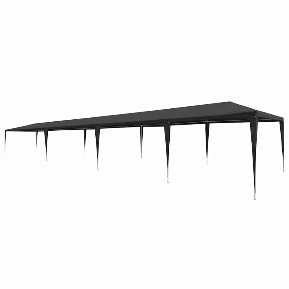vidaXL Partytält PE 3x12 m antracit