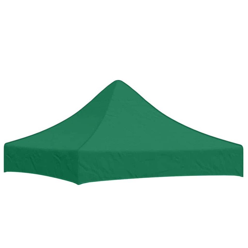 vidaXL Tak till partytält 2x2 m grön 270 g/m²