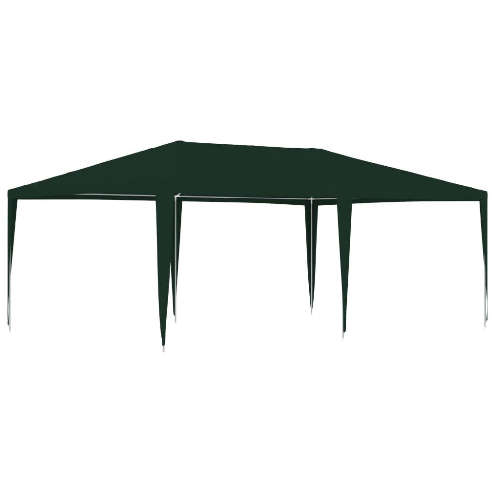 vidaXL Professionellt partytält 4x6 m grön 90 g/m²