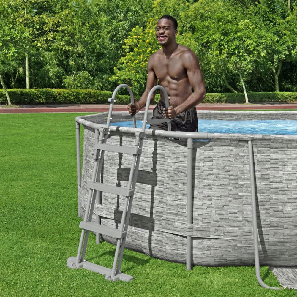 Bestway Bestway Poolstege Flowclear 4 steg 107 cm