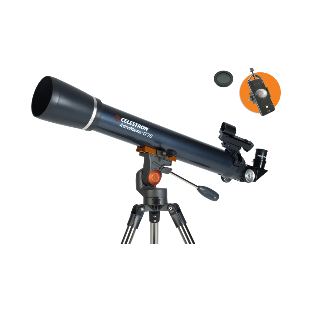 CELESTRON Celestron Astromaster LT 70AZ with Phoneadapter and Moonfilter