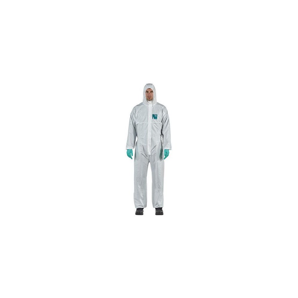 Ansell Skyddsoverall ALPHATEC Comfort L vit