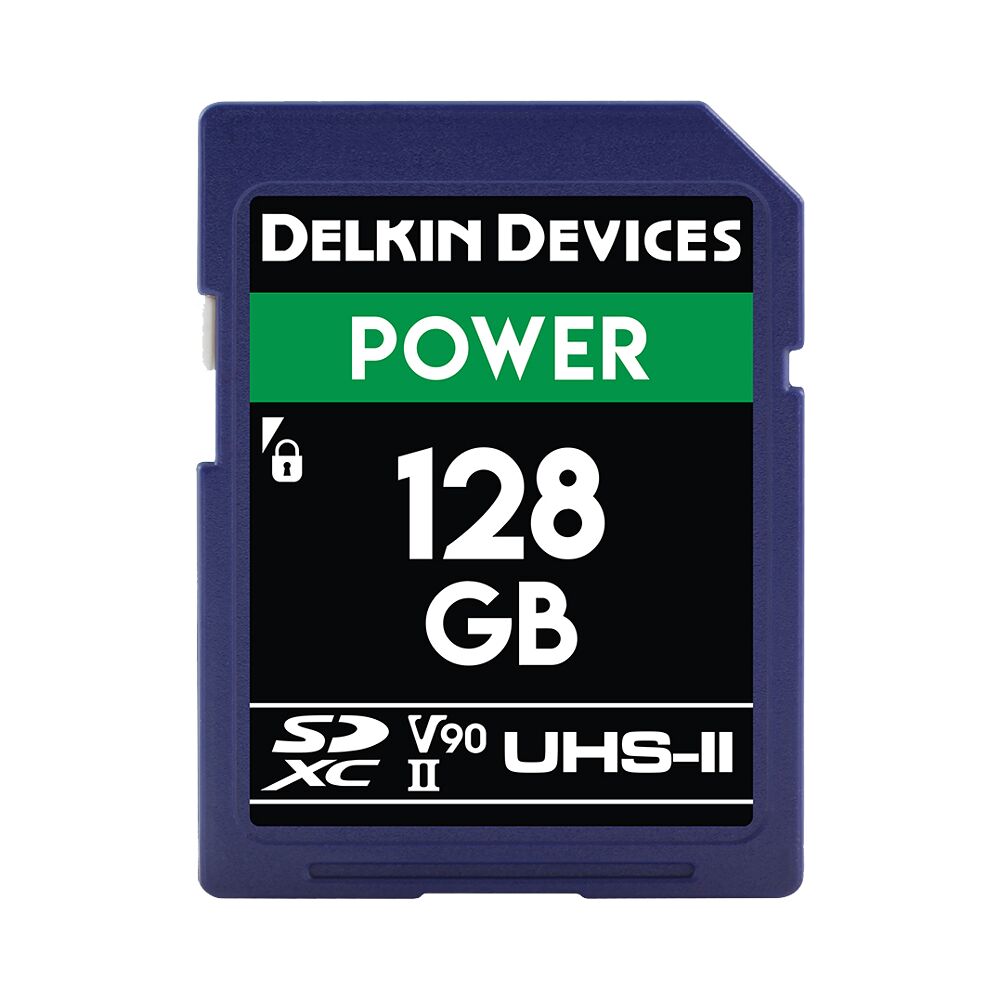 DELKIN Delkin SDXC Power 2000X UHS-II U3 (V90) R300/W250 128GB