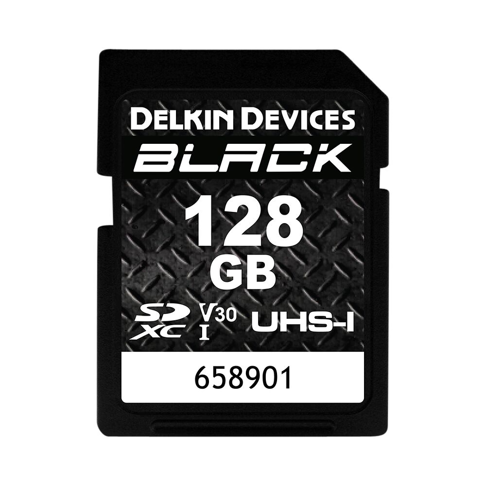 DELKIN Delkin SDXC BLACK Rugged UHS-I R90/W90 (V30) 128GB