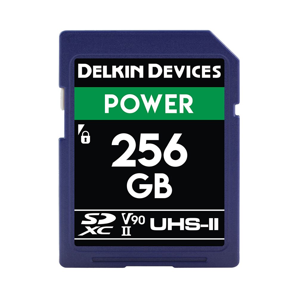 DELKIN Delkin SDXC Power 2000X UHS-II U3 (V90) R300/W250 256GB