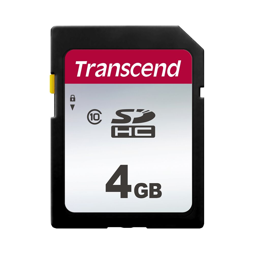 Transcend Transcend Silver 300S SDHC UHS-I C10 R20/W10 4GB