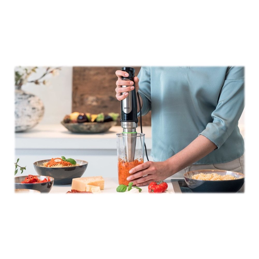 Braun Braun MQ 7087X, Nedsænkning blender, 1,5 L, Impulsfunktion,...