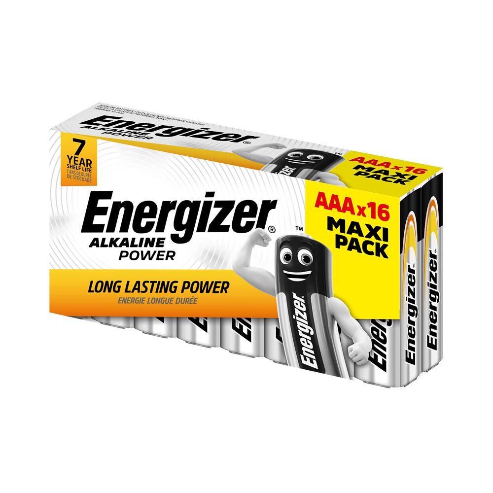 ENERGIZER Energizer Power AAA 16 pack Tray