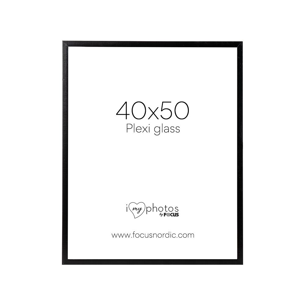 FOCUS Focus Soul Black 40x50 Plexi