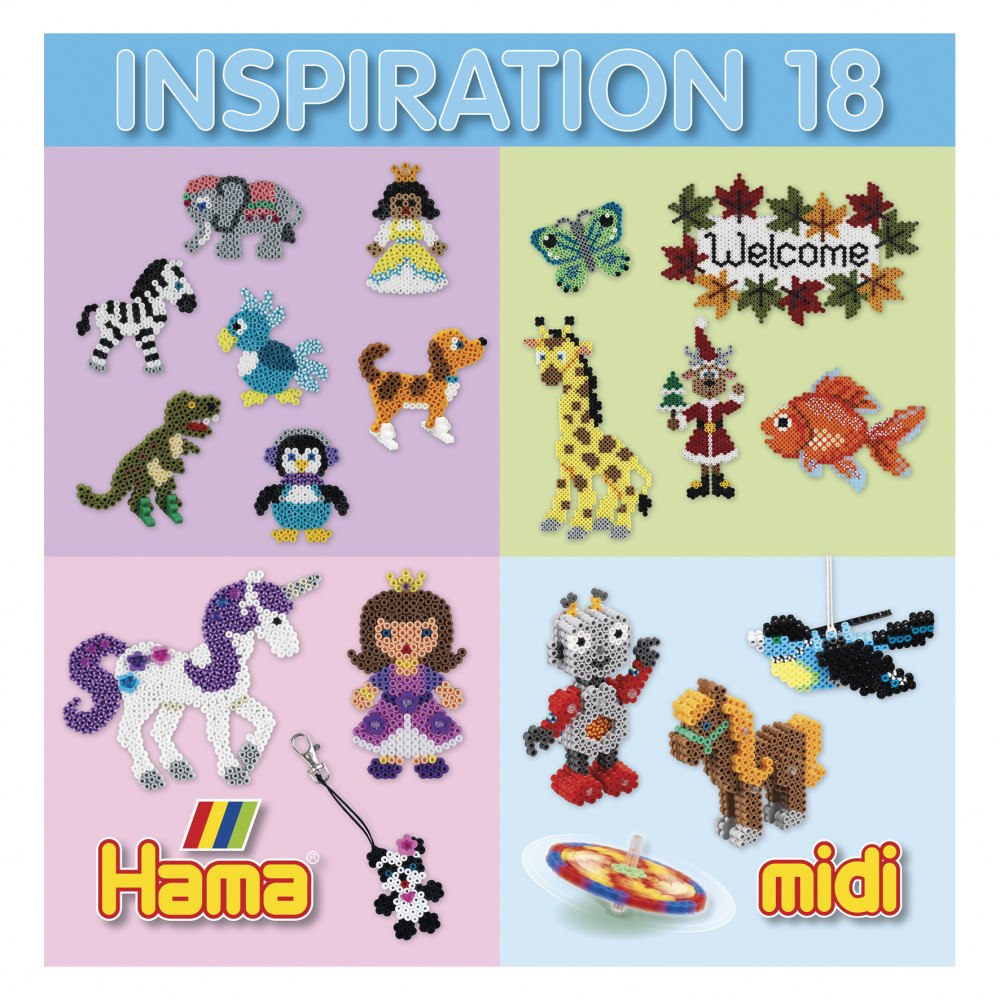 HAMA beads Hama inspirationshæfte 18