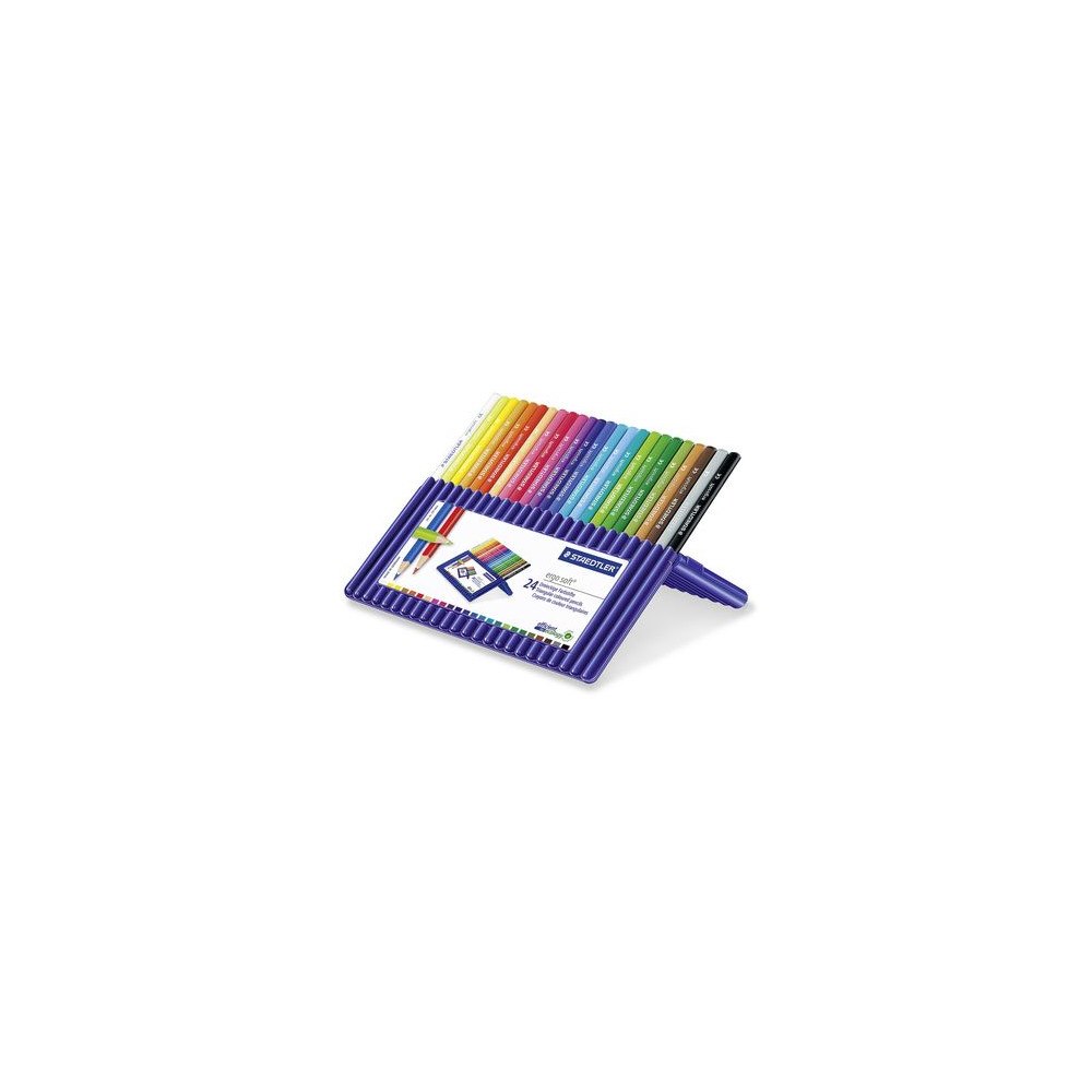 STAEDTLER STAEDTLER ergosoft - färgpenna - blandfärger (paket om 24)