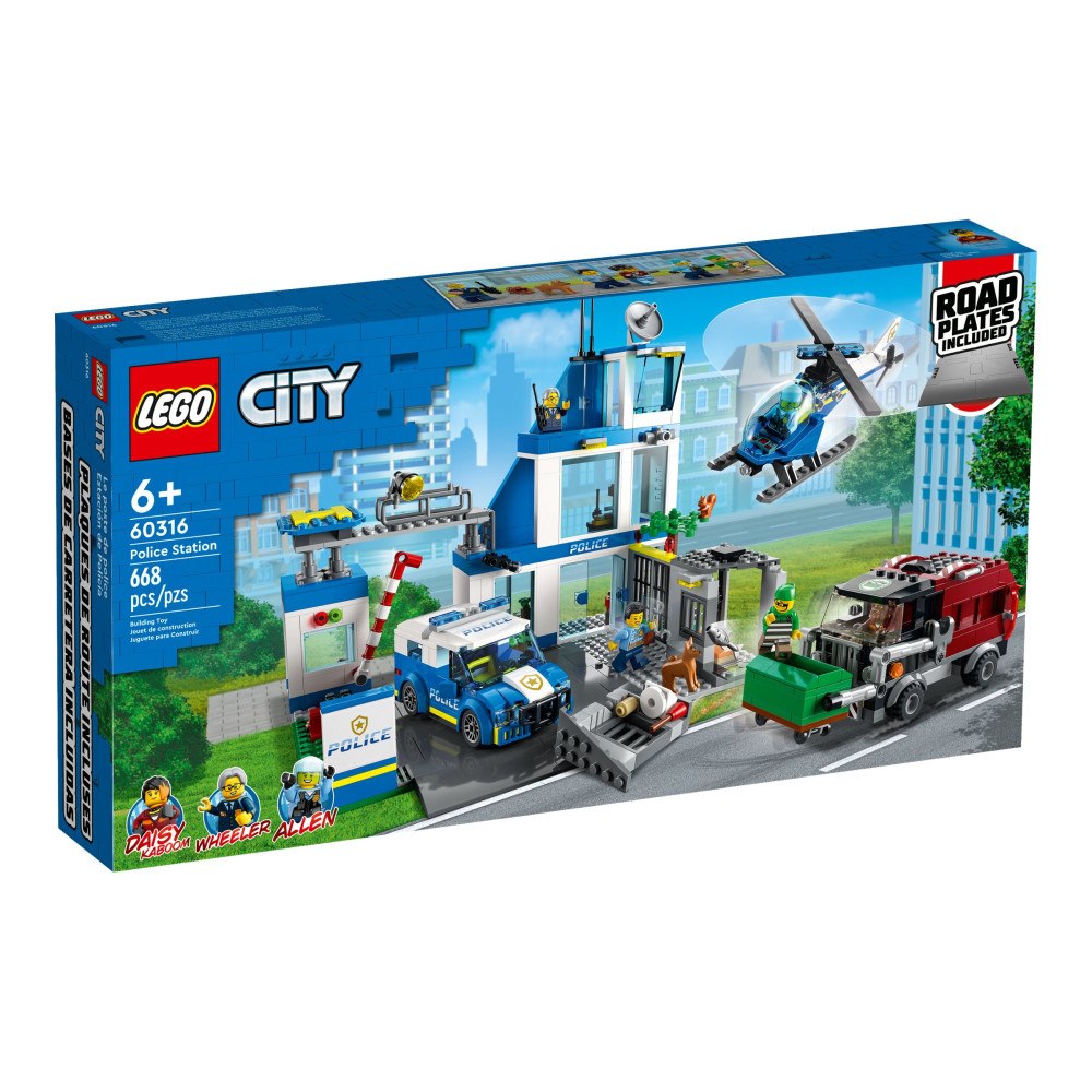 LEGO LEGO City 60316 - Polisstation - byggsats