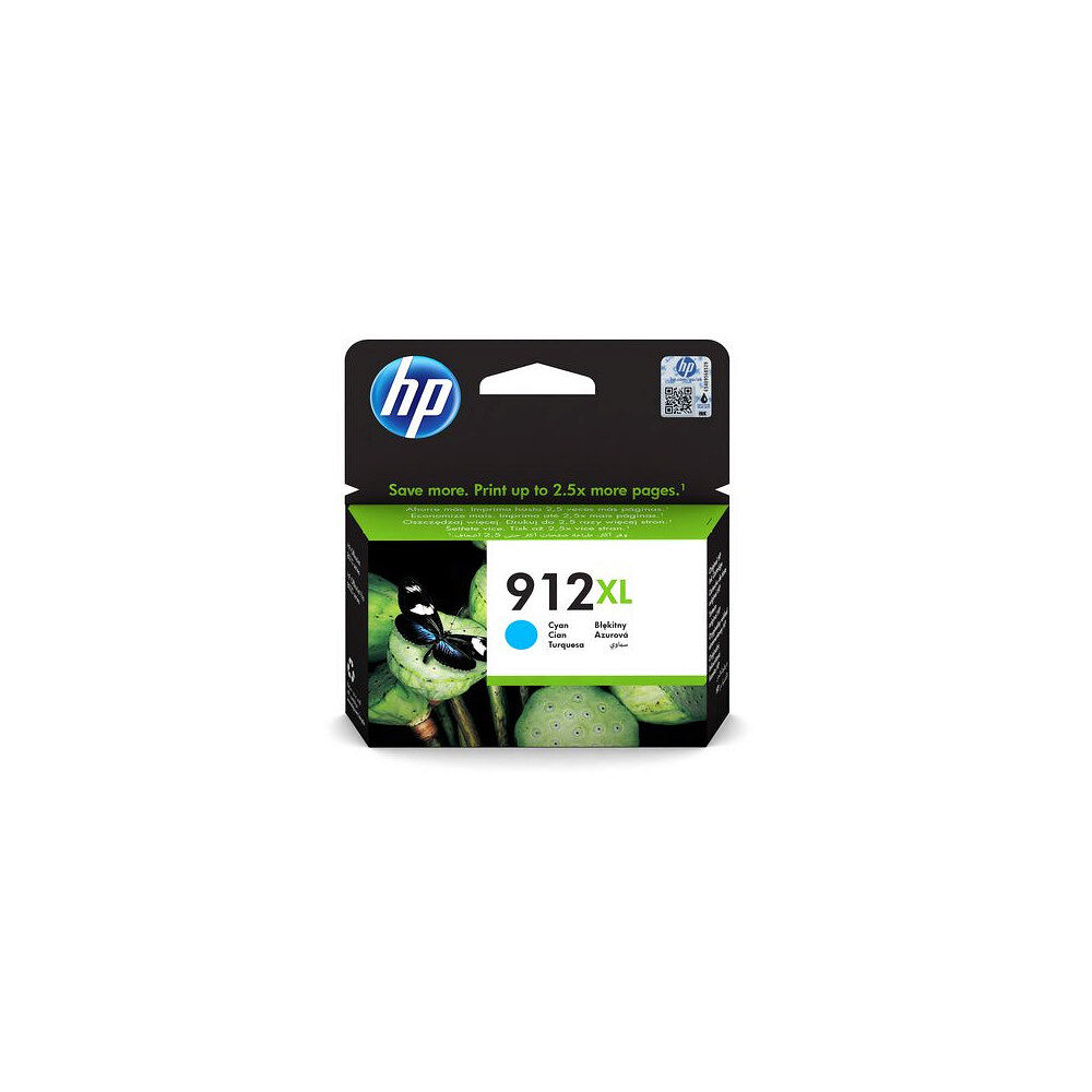 HP Bläckpatron HP 3YL81AE 912XL cyan
