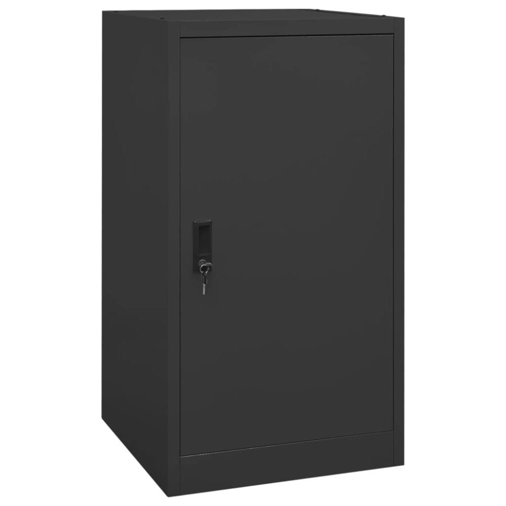 vidaXL Sadelskåp Antracit 53x53x105 cm stål