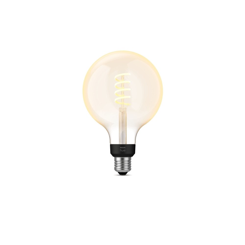 Philips Philips Hue White ambiance - LED-glödlampa med filament - form: G125 - klar finish - E27 - 7 W - varmt till kallt vitt l...