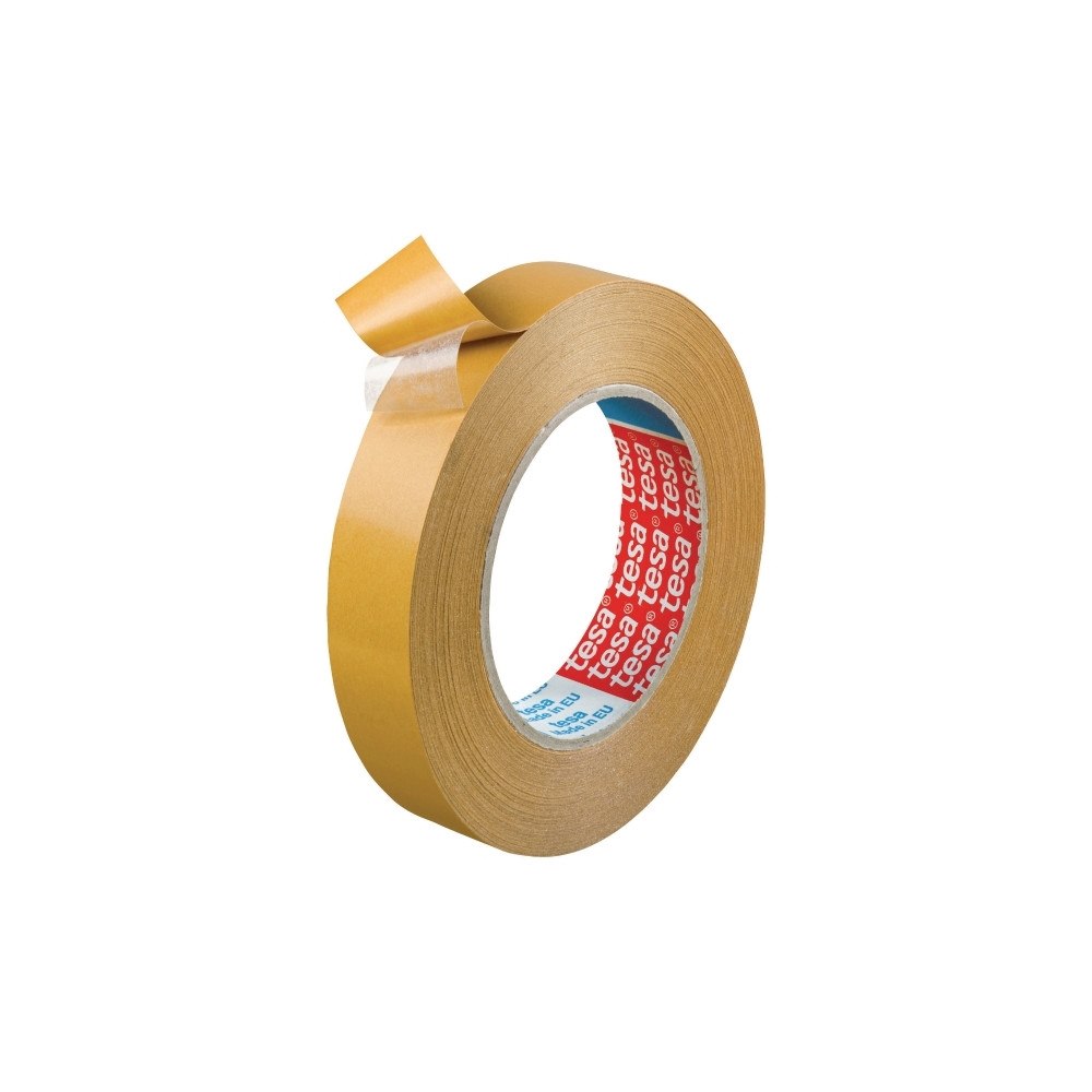 tesa Tesa 51570 dubbelsidig tejp - 50 mm x 50 m - genomskinlig