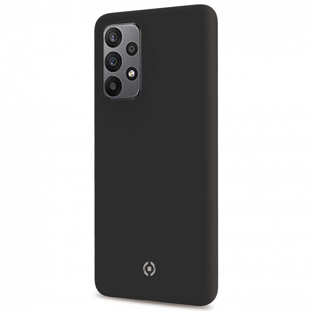 Celly Cromo Soft rubber case Galaxy A23 Svart