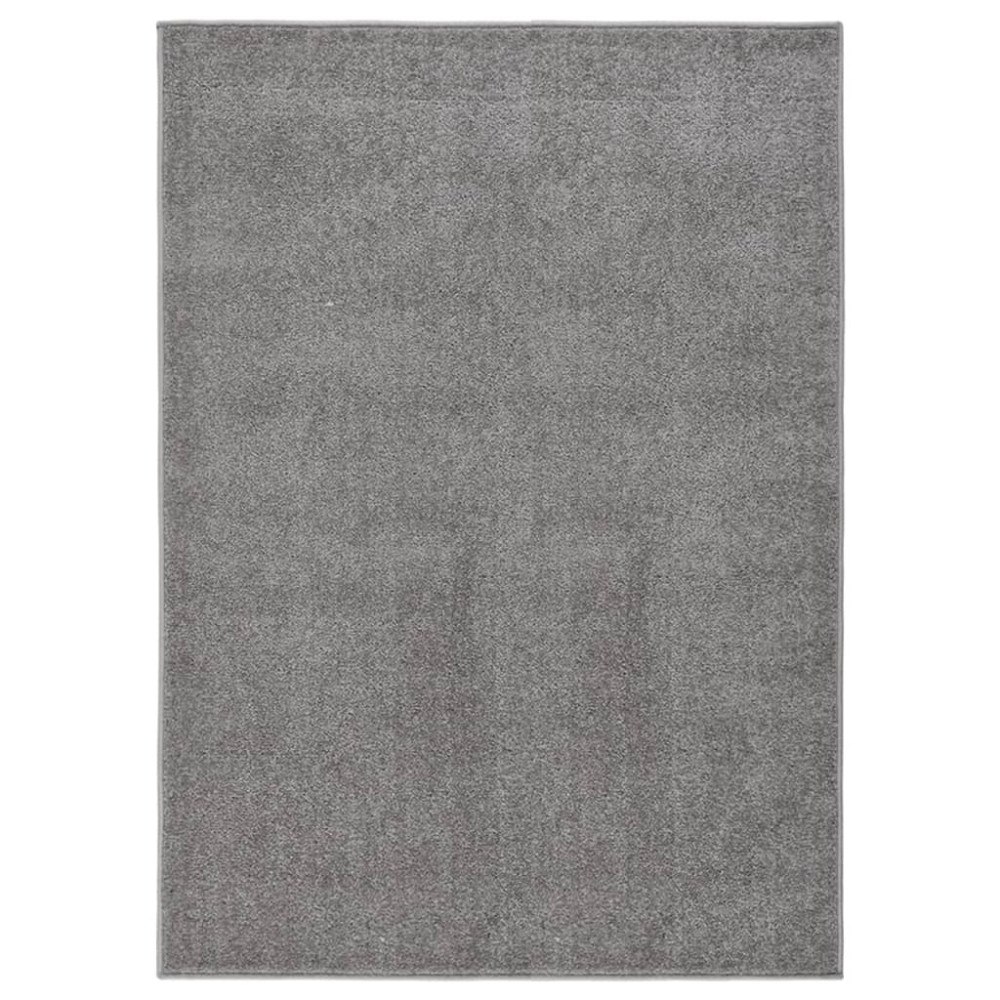 vidaXL Matta 120x170 cm grå