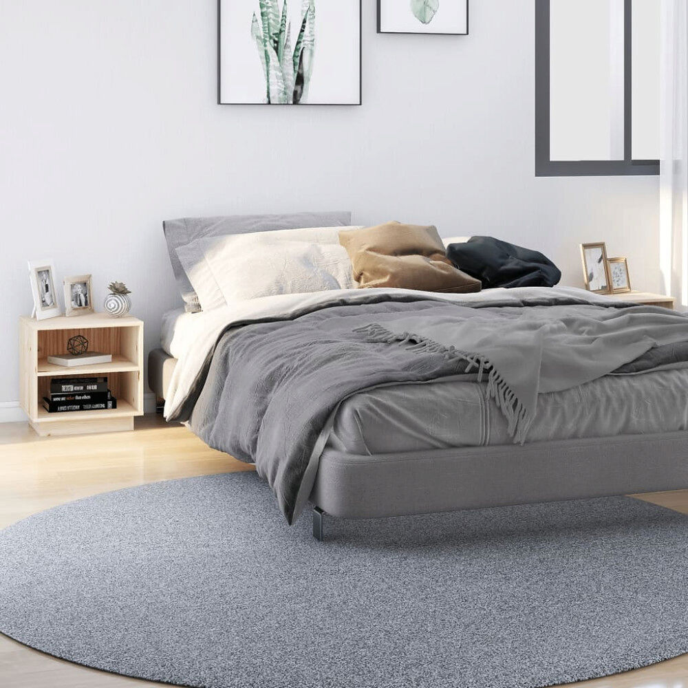 vidaXL Sängbord 2 st 40x34x40 cm massivt furuträ