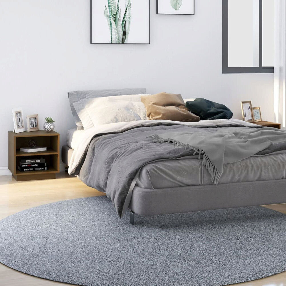 vidaXL Sängbord 2 st honungsbrun 40x34x40 cm massiv furu