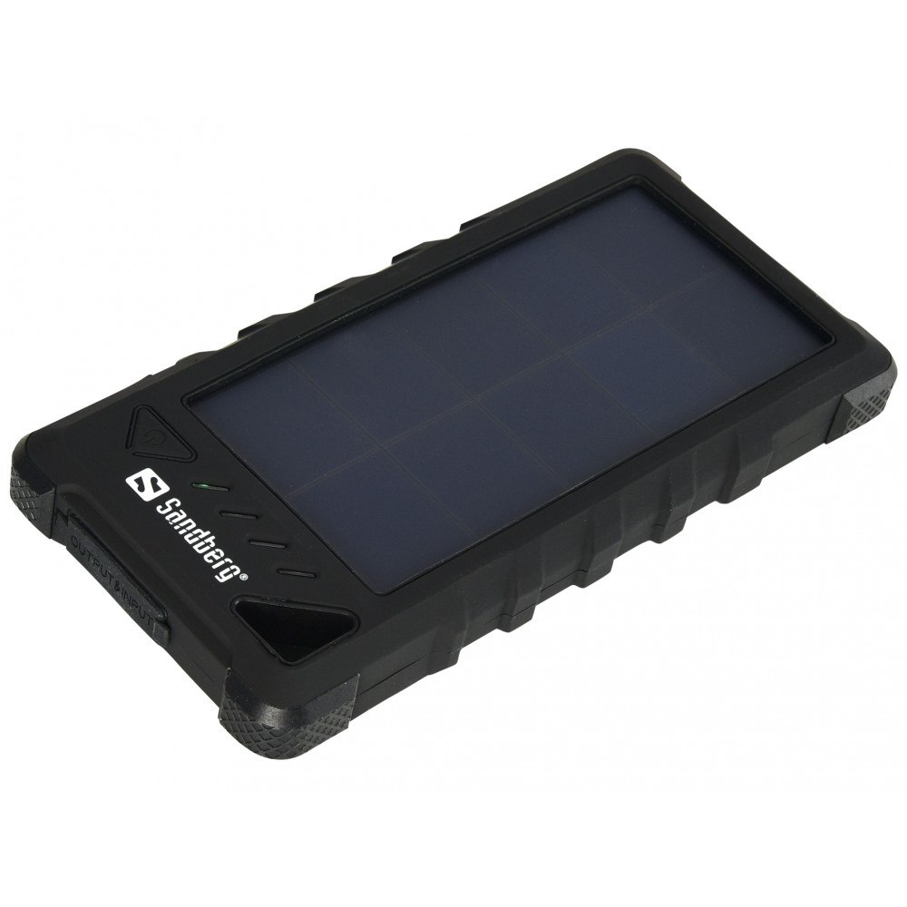Sandberg Sandberg Outdoor Solar Powerbank 16000 solströmsbank - Li-Ion - USB, 24 pin USB-C