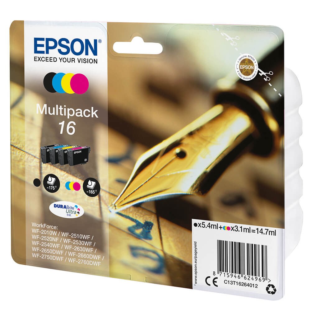 EPSON Ink C13T16264012 16 Multipack Crossword