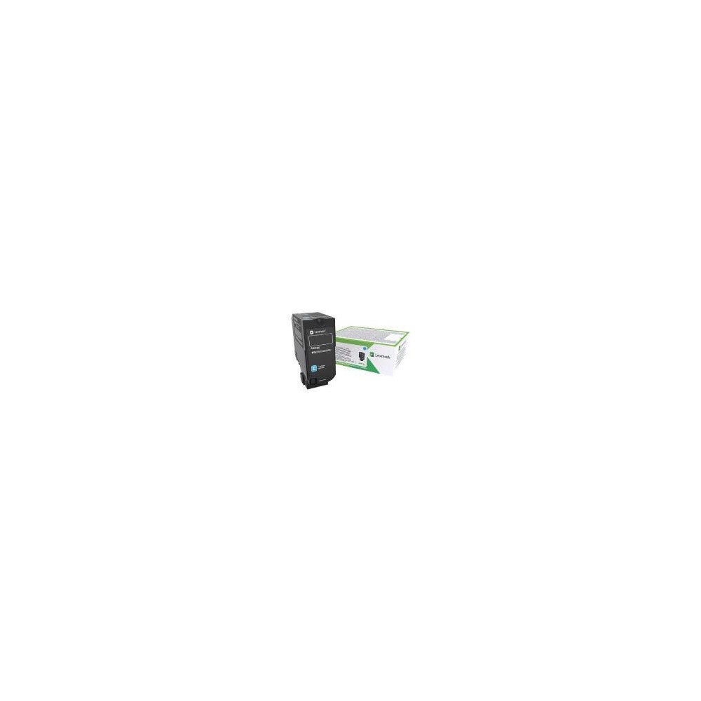 LEXMARK Toner 84C2HCE Cyan Corporate Return