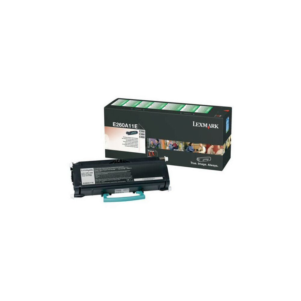 LEXMARK Toner E260A11E Black Return