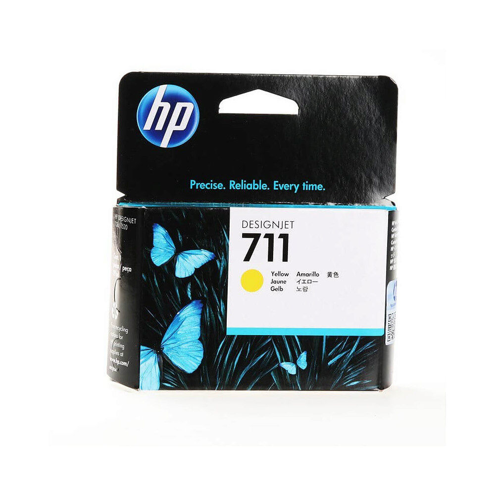 HP Ink CZ132A 711 Yellow 29ml