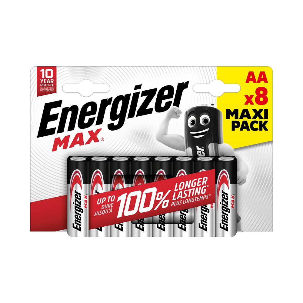 ENERGIZER Energizer Max AA 8 Pack