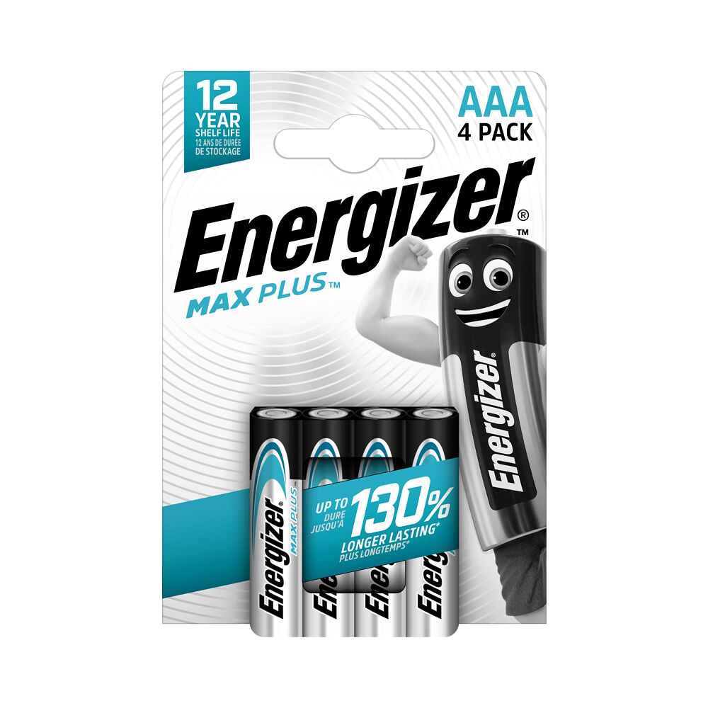 ENERGIZER Energizer Max Plus AAA 4-Pack