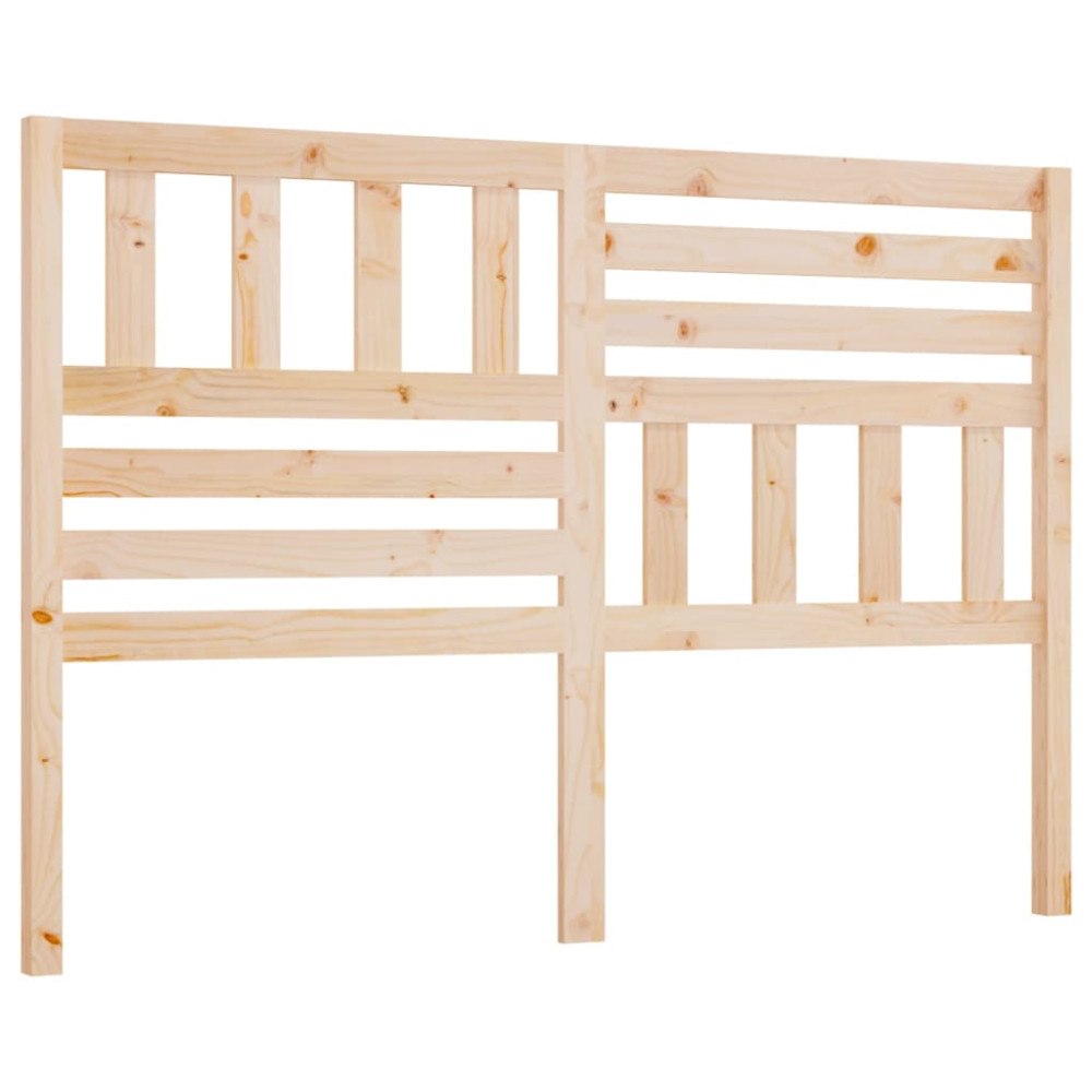 vidaXL Sänggavel 166x4x100 cm massiv furu