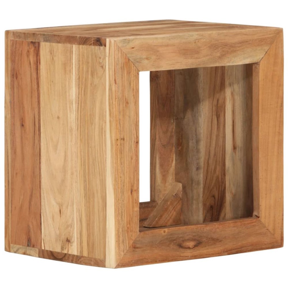 vidaXL Pall 40x30x40 cm massivt akaciaträ