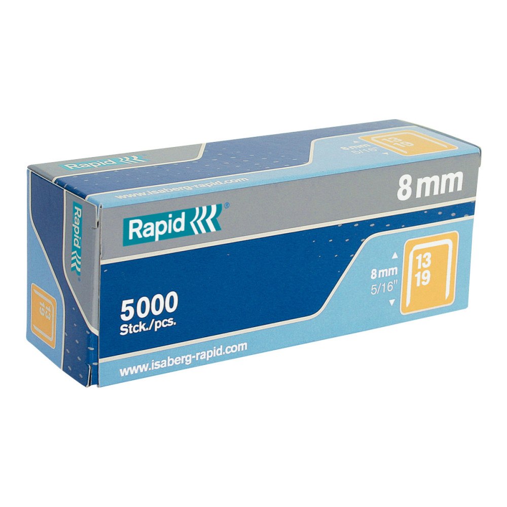 RAPID Rapid - klamrar - No. 13 - 8 mm - paket med 5000