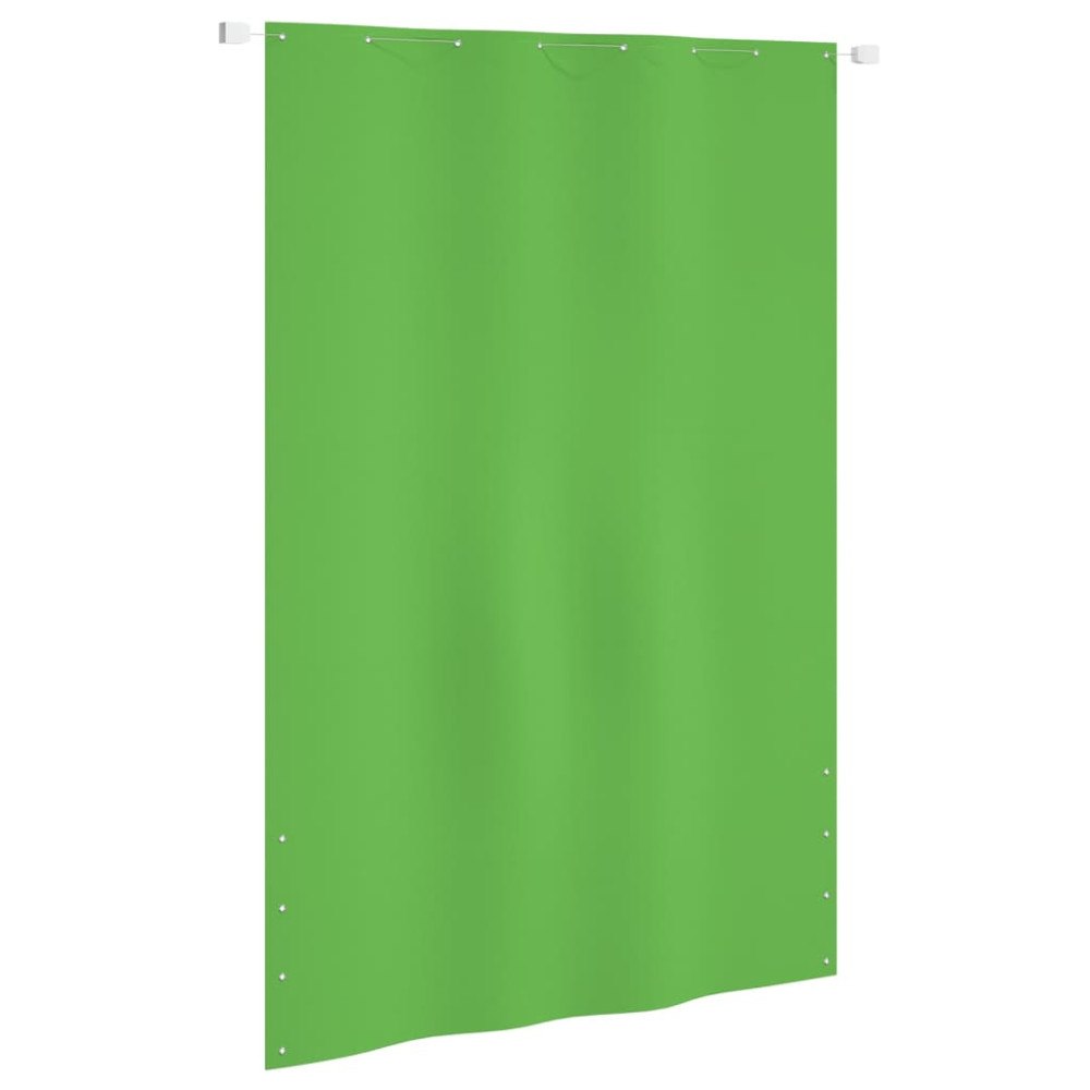 vidaXL Balkongskärm ljusgrön 160x240 cm oxfordtyg