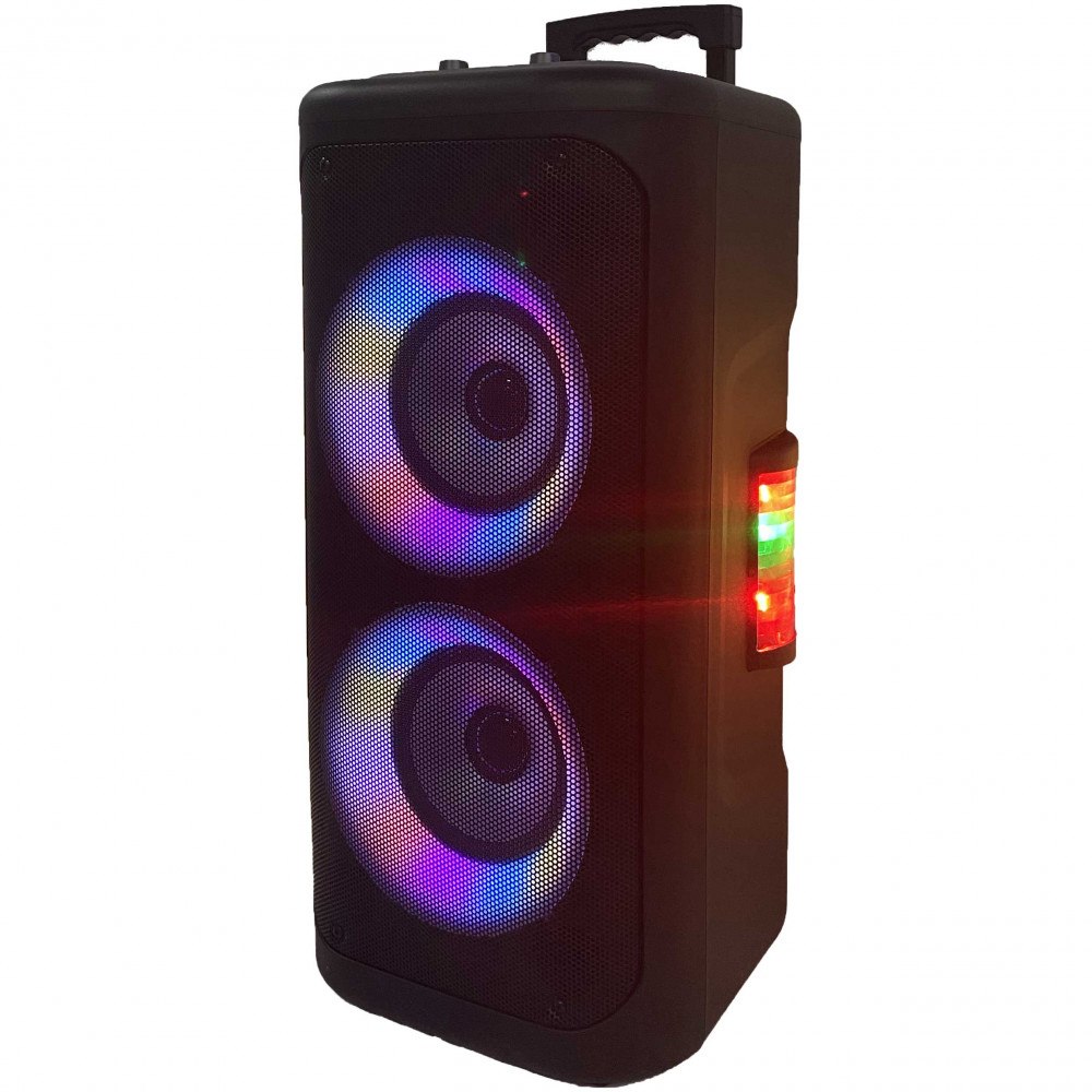 Denver Party-högtalare Portabel 2x6,5 woofer Bluetooth LED-ljus 400W max TSP-353
