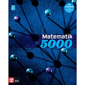 Lena Alfredsson Matematik 5000 Kurs 5 Blå Lärobok, andra upplagan (häftad)