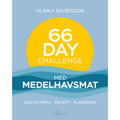 Ulrika Davidsson 66 Day Challenge med medelhavsmat (inbunden)