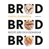 Martin Johansson Bröd, bröd, bröd : recept, råd och genvägar (bok, danskt band)