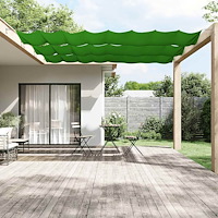 vidaXL Markis vertikal ljusgrön 60x800 cm oxfordtyg