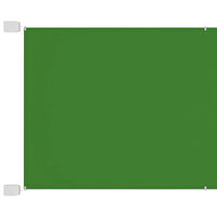 vidaXL Markis vertikal ljusgrön 140x800 cm oxfordtyg