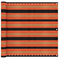 vidaXL Balkongskärm flerfärgad 90x300 cm HDPE